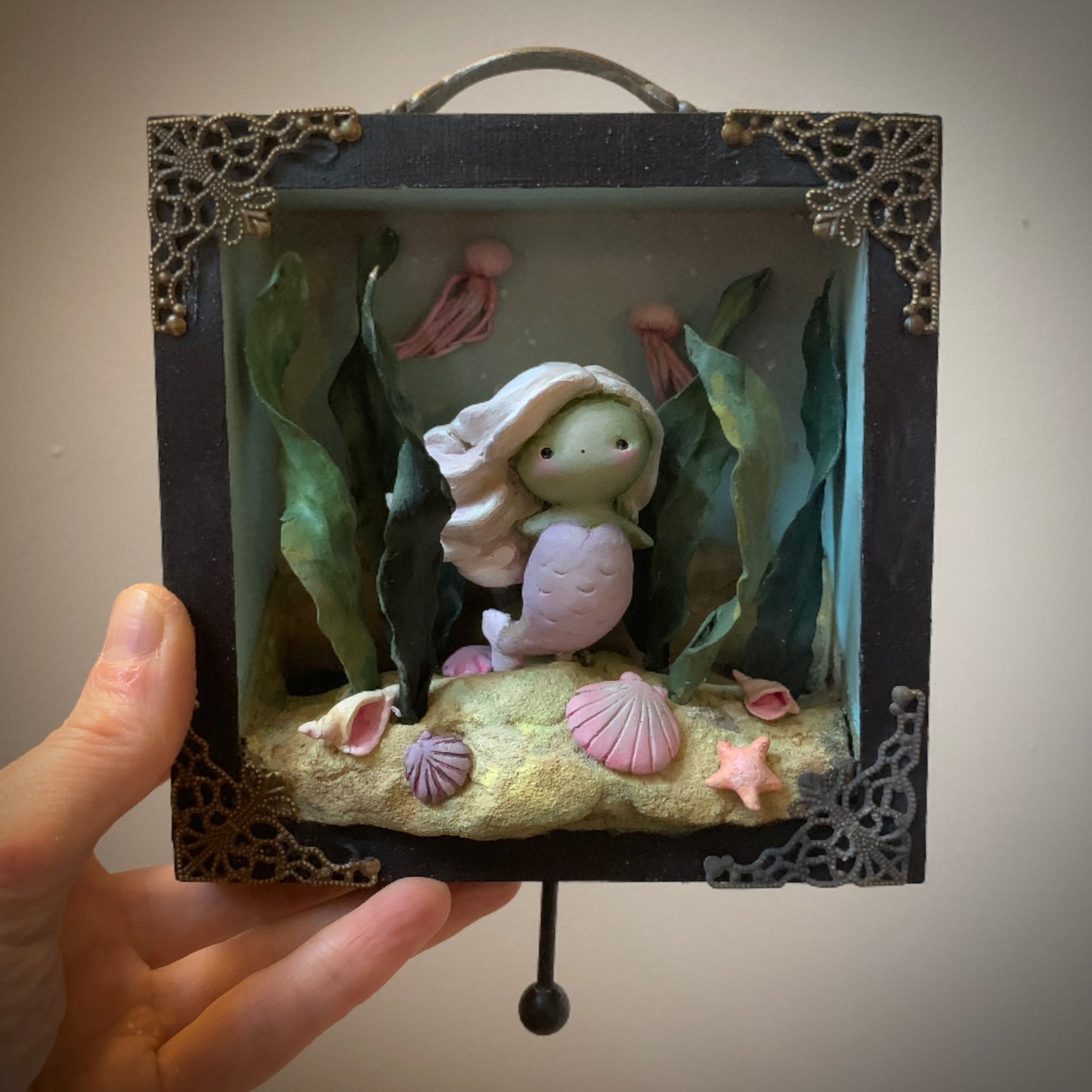 Little Mermaid 5x5 inch Story Box