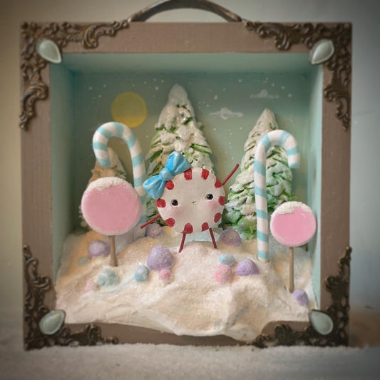 Santa’s Sweets Peppermint 5x5 Story Box