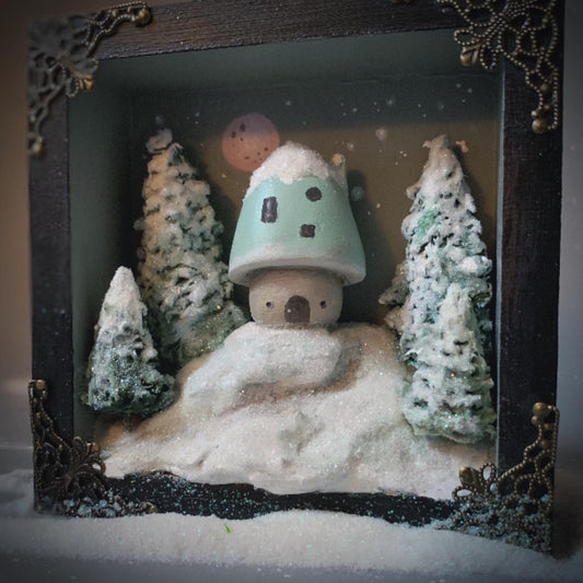 Safe Haven Shroom House 5x5 inch Story Box