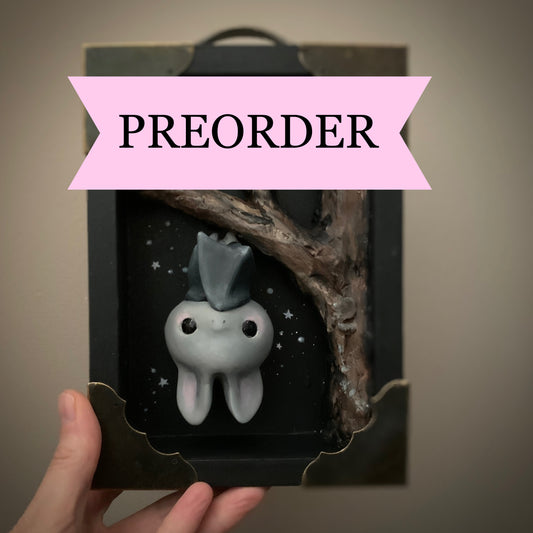 PRE ORDER Night Watchman Bat 7x5  inch story Box