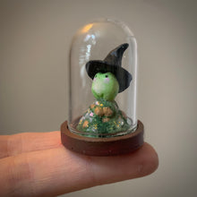 PRE ORDER The Frog Witch in 1.5 inch Glass Cloche