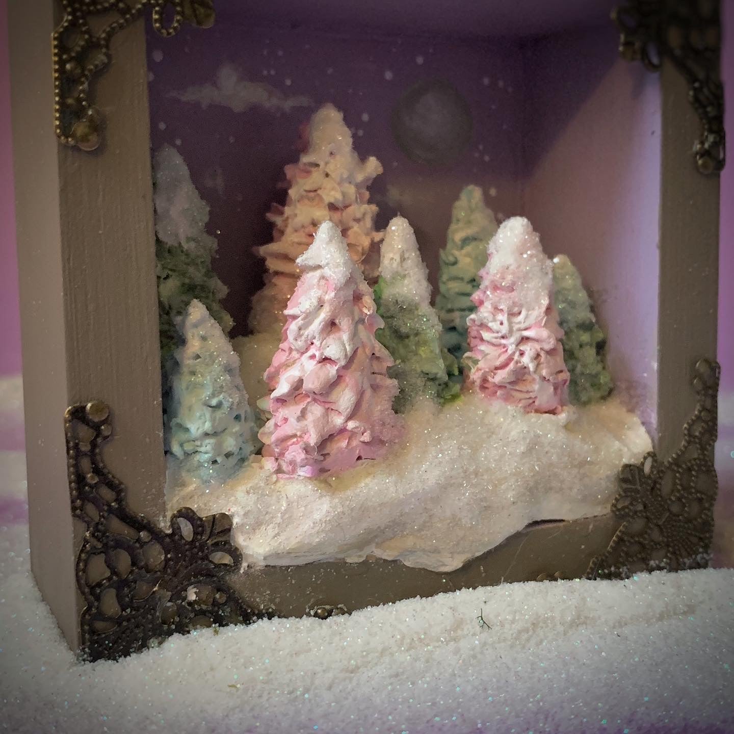 Happy Little Trees 4x4 inch Story Box