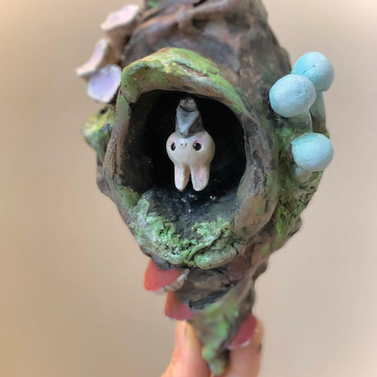 Safe Haven Bat 6x3 inch Story Sculpture