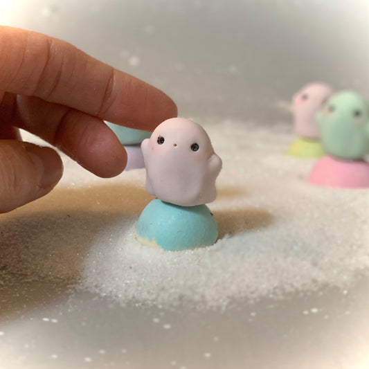 Very pale Pink Tiny Mini Boos