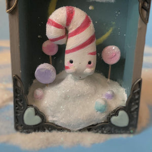 Santa’s Sweets Candy Cane 4x3 Story Box