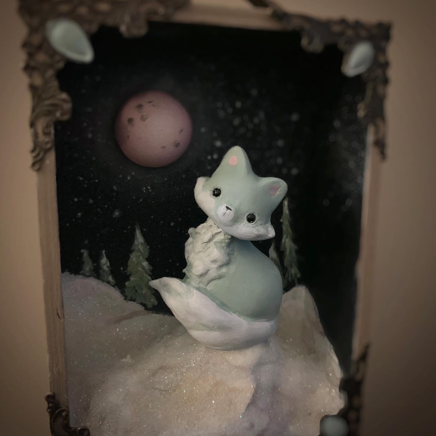 Winter Spirit Fox 5x4” Story Box