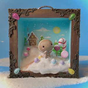 Santa’s Sweets Gingerbread 4x4  Story Box