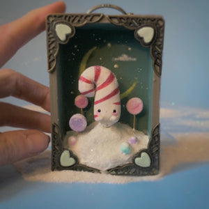 Santa’s Sweets Candy Cane 4x3 Story Box