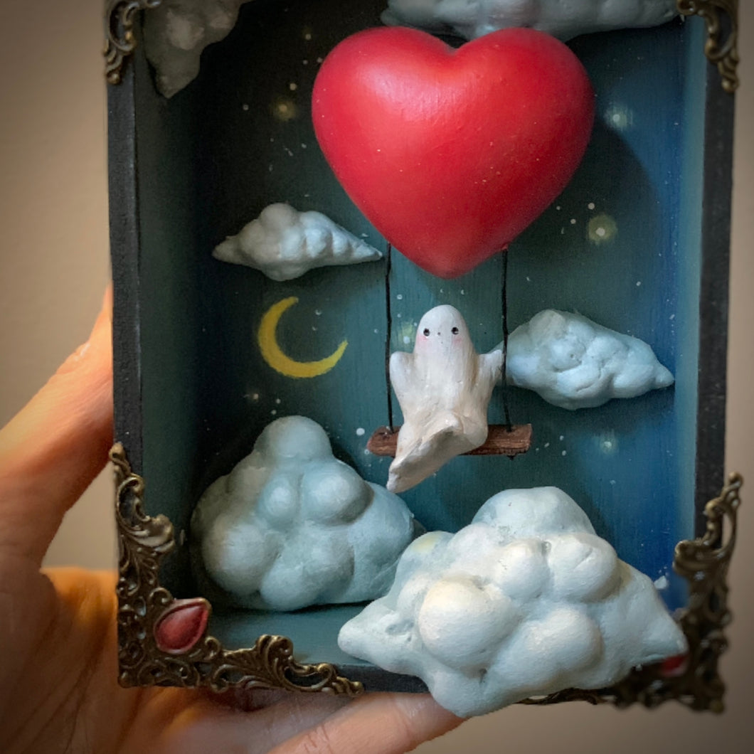 Little Bits of Love Ghost 6x4 inch Story Box