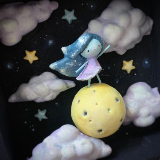 the Moon Wrangler 5x5 inch Story  Box