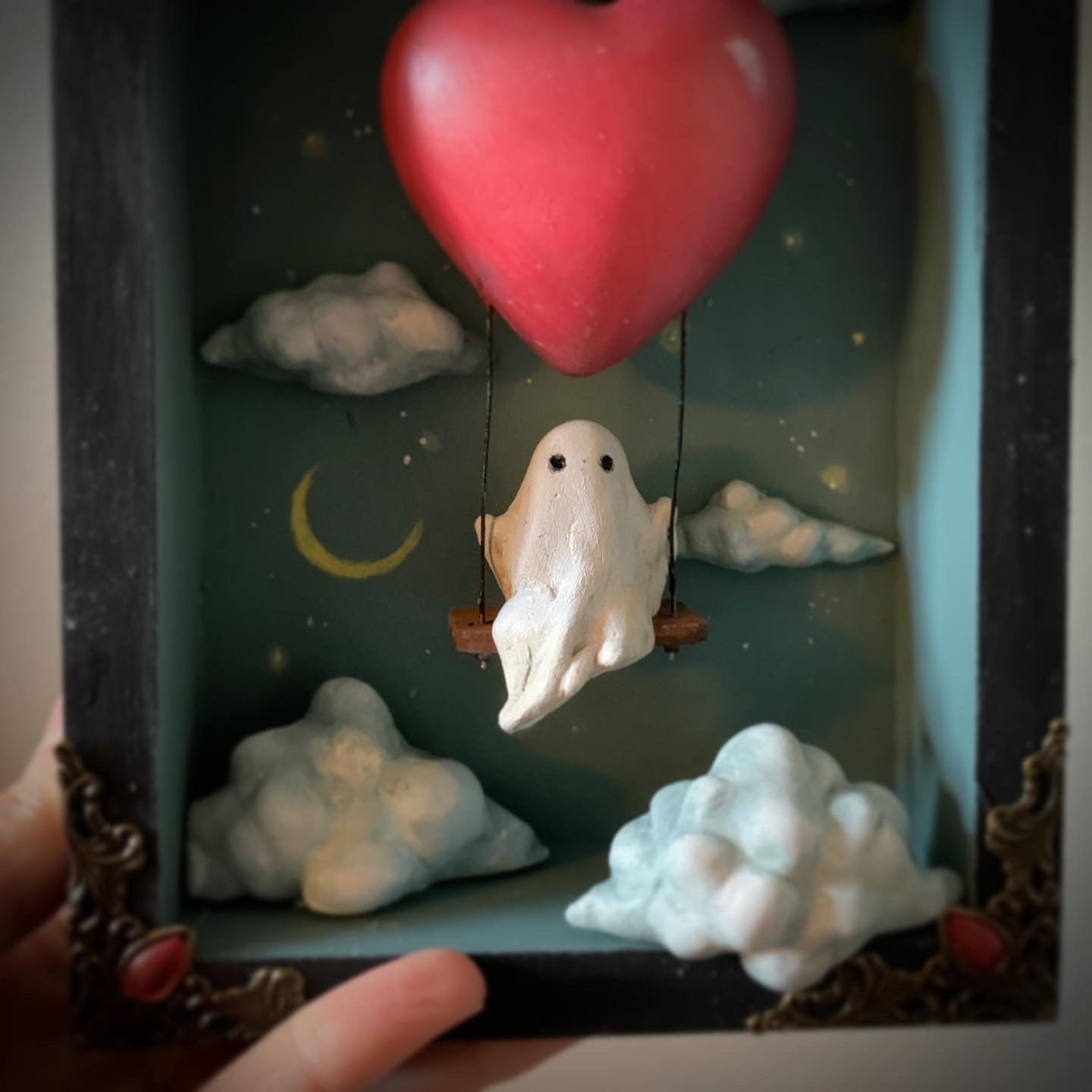 Little Bits of Love Ghost 5x7 Story Box