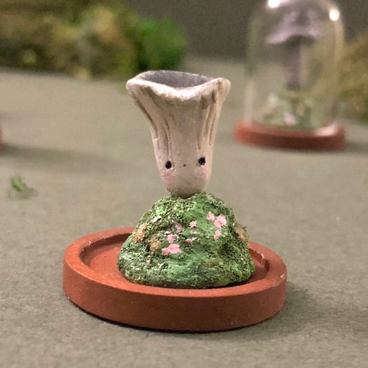 Fungi Friends in 1.5 inch Glass Cloche