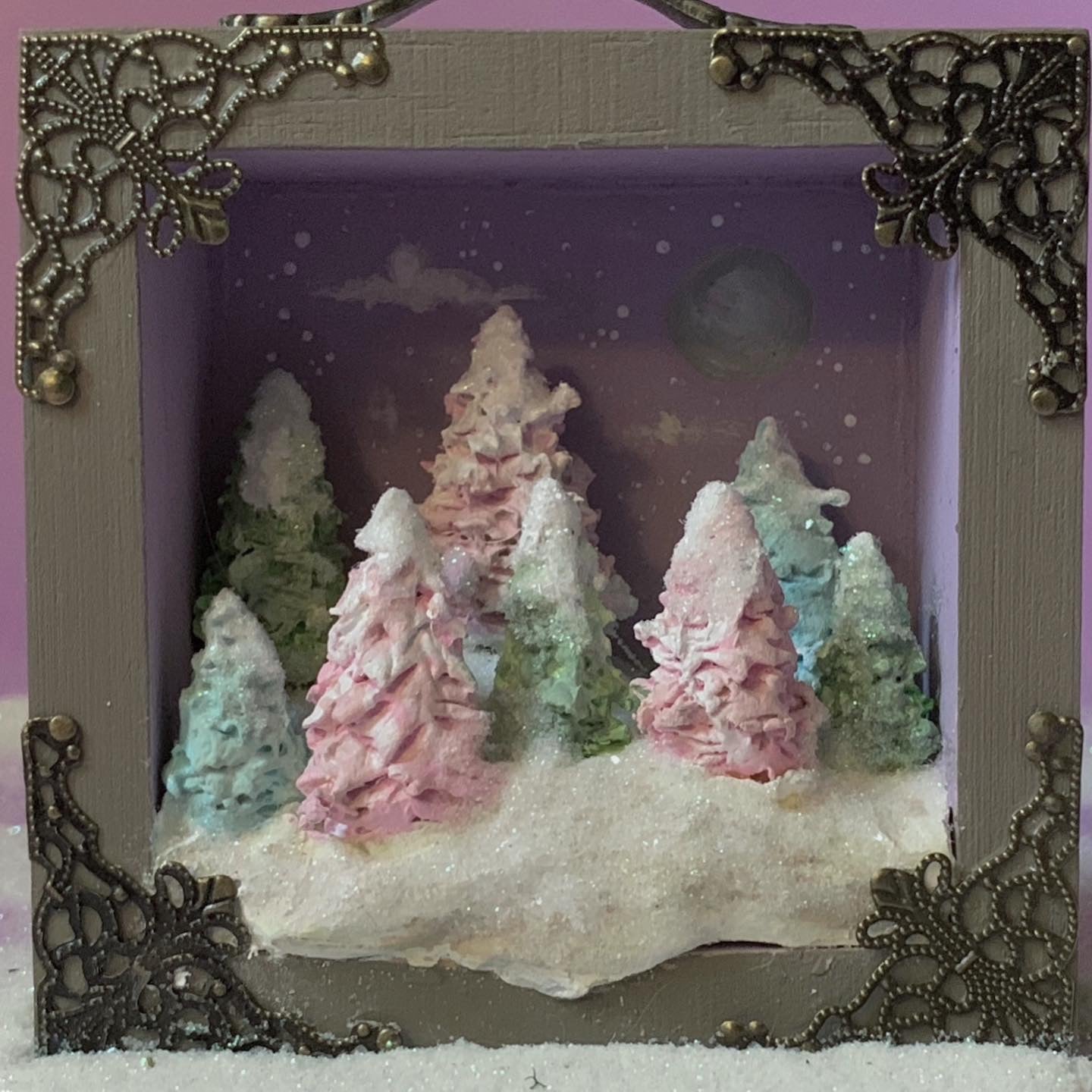 Happy Little Trees 4x4 inch Story Box